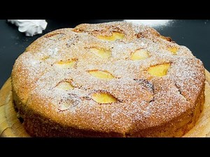 Te salvează întotdeauna, chec cu mere pufos și economic preparat în 5 minute | SavurosTV