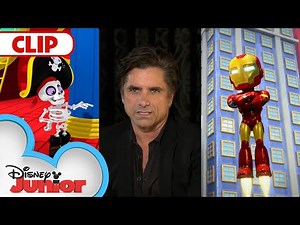John Stamos in Mickey Mouse Funhouse and Marvel’s Spidey and his Amazing Friends | ‪@disneyjr‬