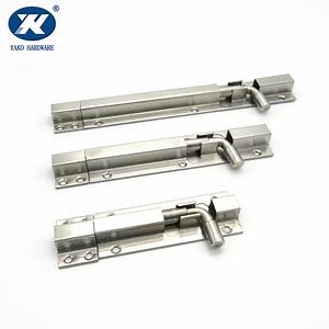 [Hot Item] Sliding Door Bolt Stainless Steel Tower Bolt Lock Barrel Bolt Latch Customized Sliding Latch Lock