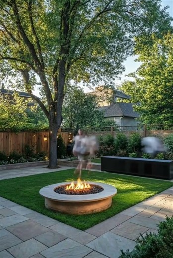 Total Metamorphosis: Creation of a Luxury Garden Cinema and Fire Pit Area