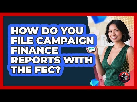 How Do You File Campaign Finance Reports With The FEC? - Your Campaign Coach