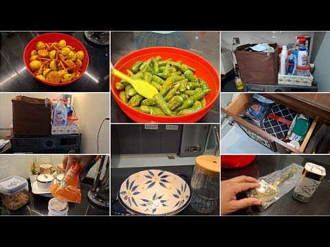 My Daily Kitchen Cleaning & Cooking Routine