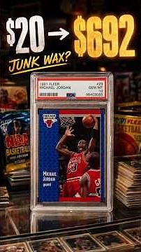 $20 to $692?! The 1991 Fleer Jordan Nobody Wanted