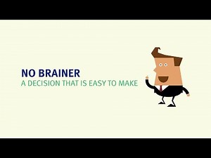 No Brainer meaning | The best English idioms