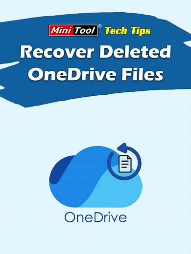 Recover Deleted OneDrive Files Easily