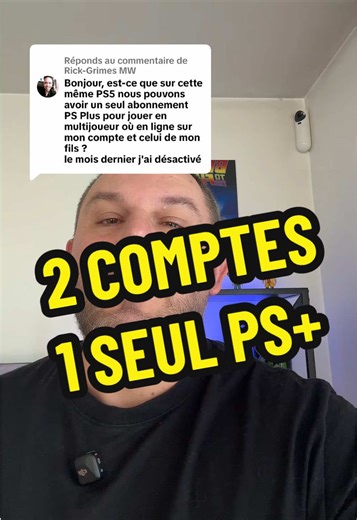 Jouer avec Deux Comptes sur un Abonnement PS Plus