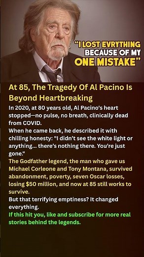 At 85, The Tragedy Of Al Pacino Is Beyond Heartbreaking