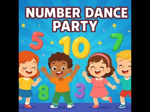 🎵 Number Dance Party for Kids | Fun Counting Song and Dance