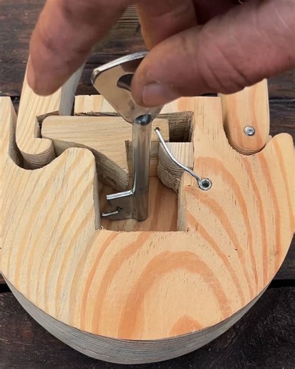 Master the Art of Crafting a Wooden Padlock | Bored Panda Art