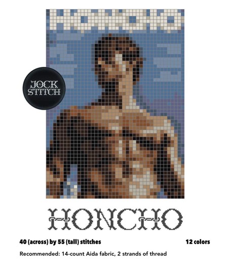 Honcho Magazine PDF Pattern | Photorealistic Cross Stitch Art - Etsy UK
