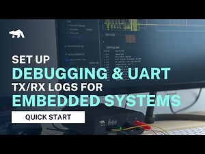Set up power debugging with UART TX/RX logs for embedded systems and IoT devices