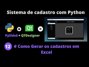 12 - Como Gerar arquivo Excel a partir da QtableWidget e também direto do banco de dados