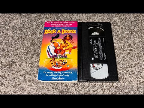 Rock-A-Doodle 1992 VHS FULL VIDEO
