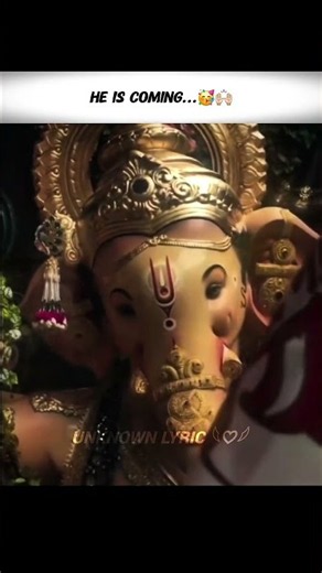 Monday ko Bappa aa rhe hai...🥳🙌🏻 || Whatsapp status || ~unknown lyrics #trending #relatable #shorts