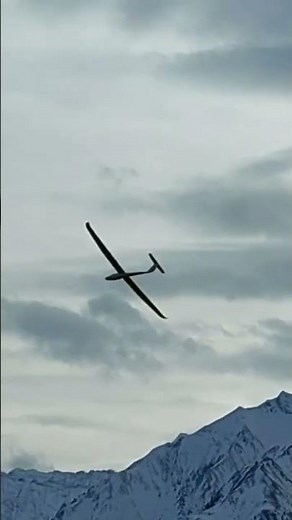 Simprop Solution, Überflug bei Föhn #modellflug #hangflug #segelflug
