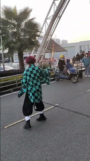 Tanjiro's Dance of the Fire God shines with power. #shorts