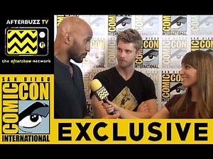 Henry Simmons and Luke Mitchell (Agents of SHIELD) @ San Diego Comic Con 2015