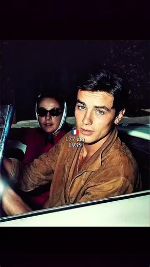 Alain Delon vintage 60s actor career highlights