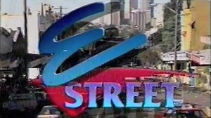Flashback to 1989 with the opening titles of soap opera E Street