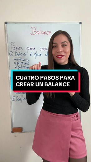 Cómo crear un balance: 4 pasos esenciales