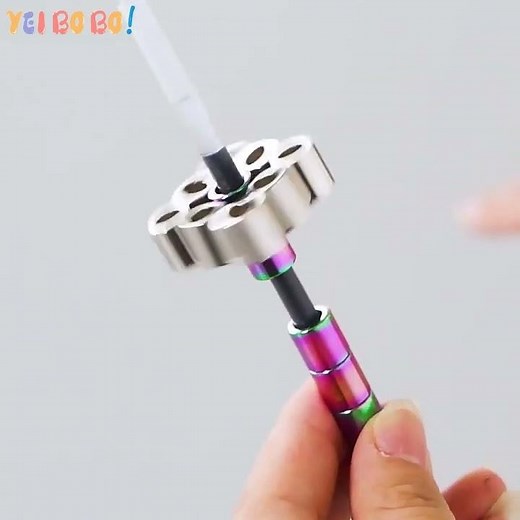 YEIBOBO ! Magnetic Pen, Magnetic Fidget Pen, Decompression Metal Pen