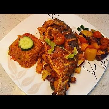 How to make fresh sea Bream Fish grilled