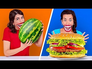 PEOPLE VS FOOD CHALLENGE || Try To Eat In 1 Second! Fastest Speed Eating By 123 GO! CHALLENGE