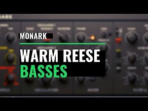 Monark Synth tutorial - Warm Reese Bass