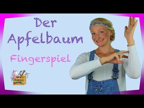 Der Apfelbaum | Fingerspiele Herbst | Fingerspiele Kinderzone Rumpelkiste
