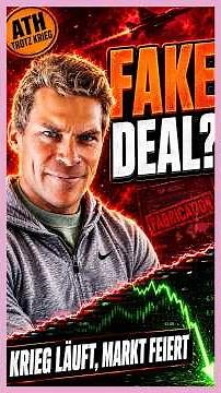 The Fake Peace! 🚨 Why the all-time highs are a brutal trap.