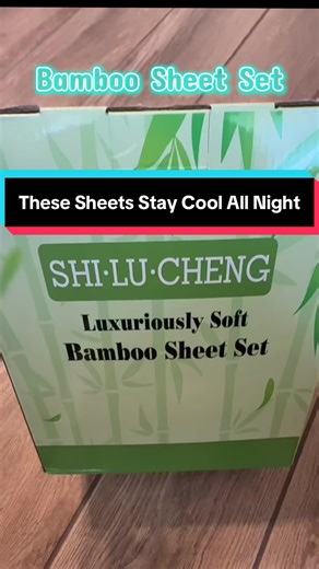 These bamboo sheet sets are unreal if you sleep hot. They’re soft, breathable, and cool to the touch without feeling stiff or heavy. Made from rayon derived from bamboo, they help regulate temperature and wick away moisture so you stay comfortable all night. The deep pocket fitted sheet actually stays in place, even on thicker mattresses, and the fabric holds up wash after wash without fading or wrinkling. If you want that hotel-luxury feel at home but still want something cooling and breathable
