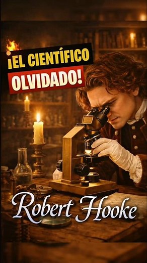 The forgotten scientist who discovered cells 🔬 #RobertHooke #History