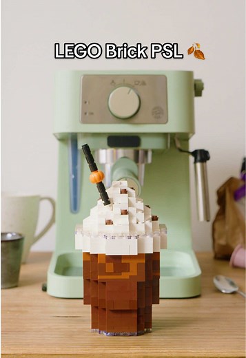 LEGO Brick PSL: A Unique Coffee Experience