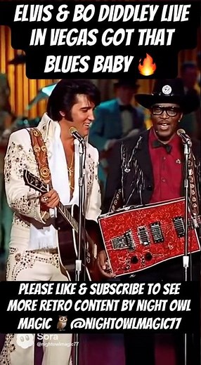 Elvis Presley & BO Diddley SING The BLUES🎸🔥