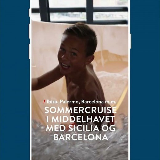 Sommercruise i Middelhavet