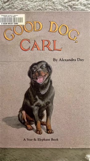Good Dog, Carl. #kidsbooks #nostalgia #picturebook #gooddog