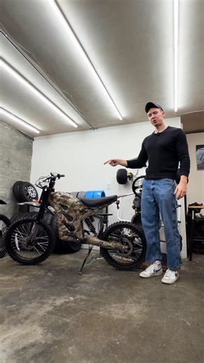 Logan Taylor on Instagram: "$10,000 “e-bike” vs. budget alternative (@happyrunsports g300 pro) #sponsored #surron #bike"