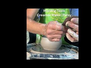 WiziWig Pottery Tools Creamer Makin' Patsy Profile Rib Demo Video