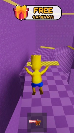 🍩🏃 SIMPSON RUN OBBY! 😱🔥 Can We Escape? #roblox #games #shorts #challenge