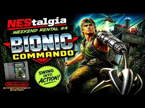 Bionic Commando/ Hitler no Fukkatsu: Top Secret (NES) - Part 1