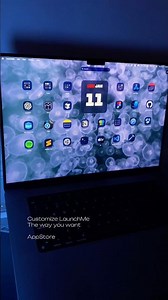 Love customizing your #mac ? Get #LaunchMe from the AppStore #macbook #apple #macos26 #launchpad