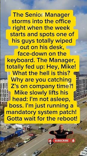 The Mandatory System Patch😎#funny #jokes #newvideo #quotes #ytshorts #ytshort #comedy #humor