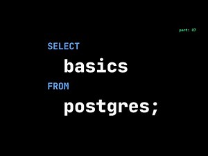 Managing Tables in Postgres: Basics of PostgreSQL - Part: 7.2