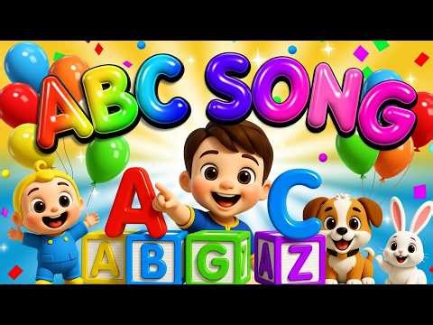 ABC Song for Kids 🌈 Fun Alphabet Song A–Z | Sing Along & Learn Letters