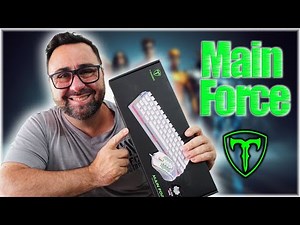 Bellísimo Combo Teclado y mouse T-Dagger MAIN FORCE T-TGS008
