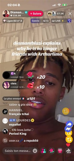 Why DiamantBlazi Is No Longer Friends With ArthurLima — Explanation