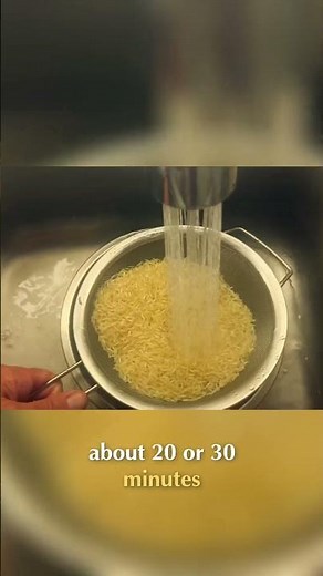 Perfect Saffron Rice: Easy Step-by-Step Cooking Guide #shorts