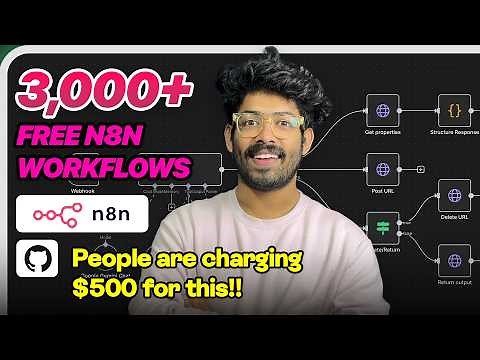 I Scraped Every N8N Template For You (FREE Database With 3000+ Workflows)