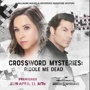 An old flame and a new murder are just some of the problems Tess Harper (Lacey Chabert) and Logan O'Connor (Brennan Elliott) will have to sort through this Sunday at 8/7c in the all new Signature Mystery "Crossword Mysteries: Riddle Me Dead." | Hallmark Mystery