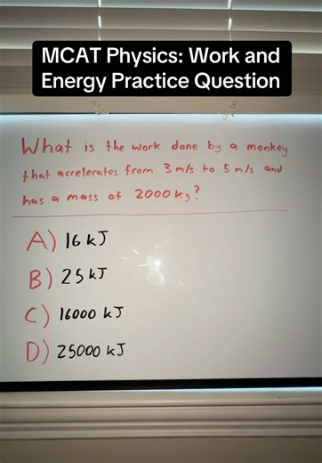 Master MCAT Physics: Work and Energy Simplified